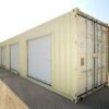 40ft High Cube Storage Container w/ Roll-up Door on Left Side