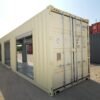 40ft High Cube Storage Container w/ Roll-up Door on Left Side
