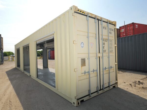 40ft High Cube Storage Container w/ Roll-up Door on Left Side