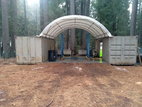Shipping Container Canopy Roof Shelter