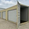 40ft High Cube Storage Container w/ Roll-up Door on Left Side