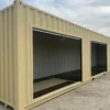 40ft High Cube Storage Container w/ Roll-up Door on Left Side