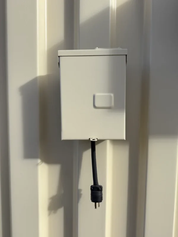 20' Ground Level Office Container