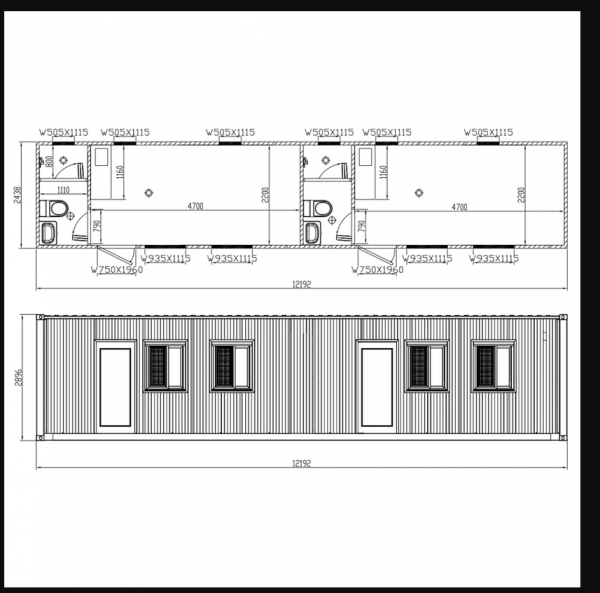 40’ x 16’ Extra Wide Custom Mobile Office/Home