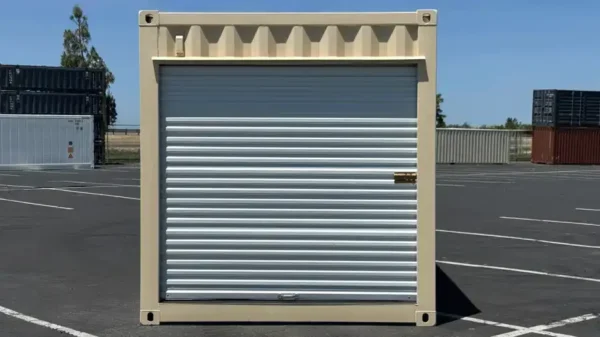 10ft Storage Container with Roll-Up Door